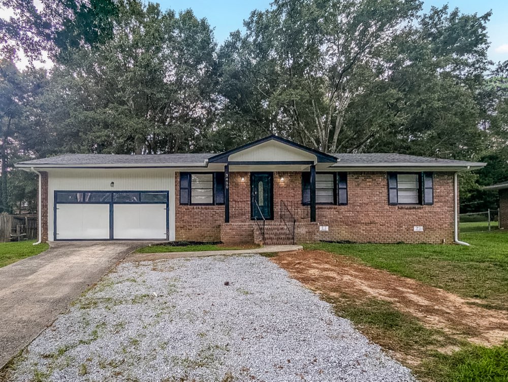 Front exterior, house 2